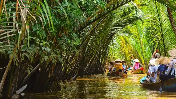 湄公河三角洲一日遊（西貢－美壽－檳椥－西貢）