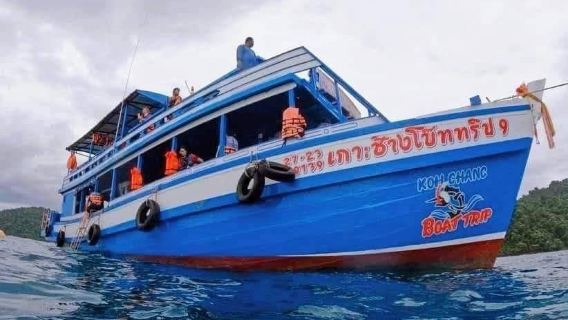 ทัวร์วันเดียว/ทัวร์หลายวัน จากเกาะช้าง: เกาะหวาย+ดำน้ำตื้นและตกปลาลาว