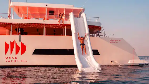 泰國芭堤雅出海一日遊遊艇雙體遊艇帆船|無人三島雙島|竹島林島猴島|浮潛海釣|芭達雅飯店接駁