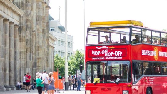 柏林紅色觀光巴士：24小時隨上隨下觀光巴士之旅 + 語音導覽