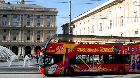Recorrido turístico por la ciudad de Génova: autobús turístico
