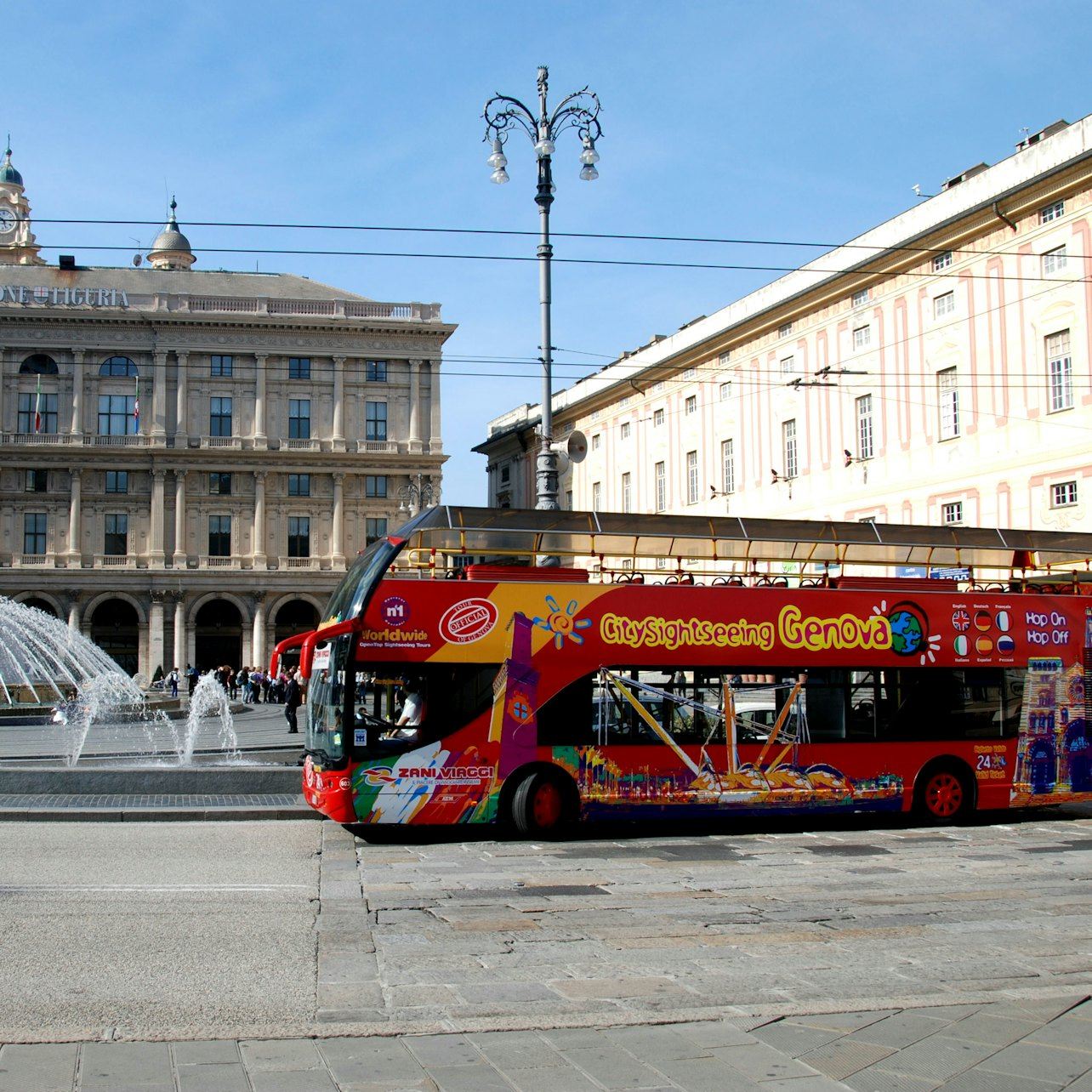 City Sightseeing Genoa: Hop-on Hop-off Bus Tour