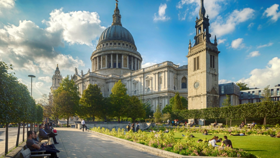 英國倫敦·國家美術館+聖保羅大教堂+福爾摩斯博物館