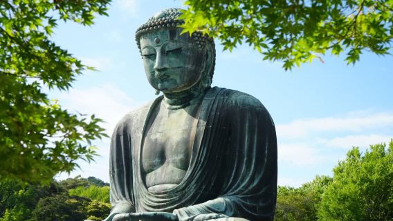 Excursión de un día al Santuario Tsurugaoka Hachimangu en Kanagawa, Templo Kotoku-in, Templo Hasedera, Enoshima y Komachi-dori en Kamakura