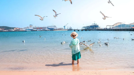 【2-6人小團+上門接】日照萬平口+出海捕魚+森林公園1日遊