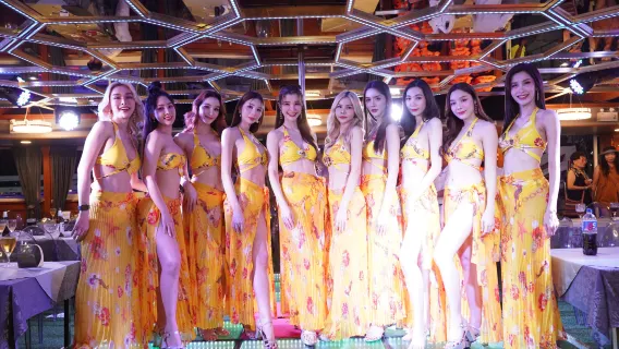 All Star Cruise Pattaya | Enjoy a luxury seafood buffet diner & exciting ladyboy show
