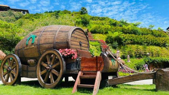 Excursion d'une journée complète aux Cameron Highlands et au village de Hobbiton - Option de visite partagée ou privée