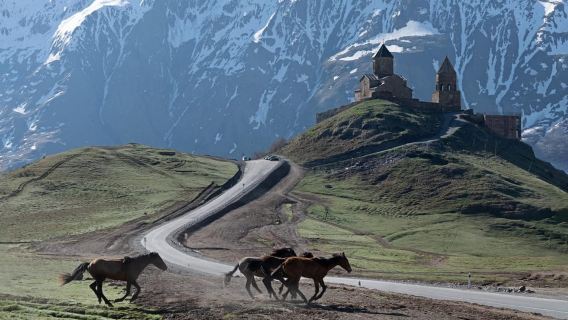 Da Tbilisi: gita di un giorno a Kazbegi, Gudauri e Ananuri