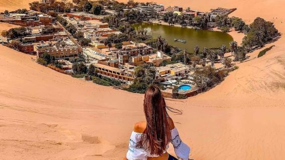 From Huacachina: Sandboarding and Dune Buggy Tour + Income