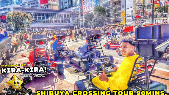Tokyo: Ngã tư Shibuya, Tháp Tokyo và nhiều hơn nữa! Tour xe Go-Kart