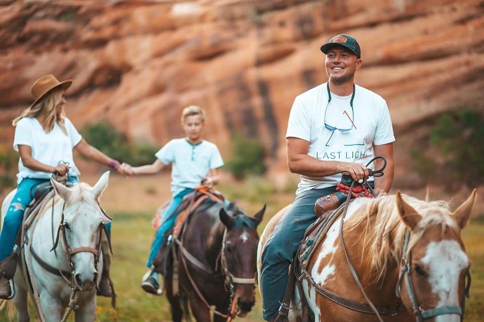 Kanab : Expérience d'équitation dans le canyon de Cave Lakes