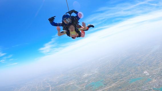 荊門旅拍【【湖北荊門跳傘，高空跳傘+攝影服務】】