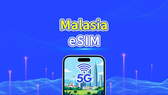 eSIM de Malasia | 5G/4G | Paquete de datos diario/total | 1–30 días | Facturación por día natural | Código QR