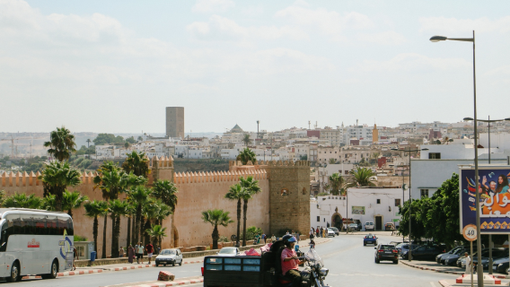 哈桑塔 / 穆罕默德五世陵墓 / 烏達亞城堡 + 麥地那全景遊