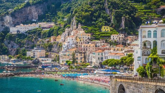 Italy Sorrento + Positano + Amalfi Day Tour|Comfortable minivan|Optional lunch included