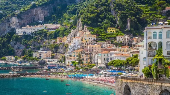 Excursión de un día a Sorrento, Positano y Amalfi en Italia|Microbús cómodo|Opción con almuerzo incluido