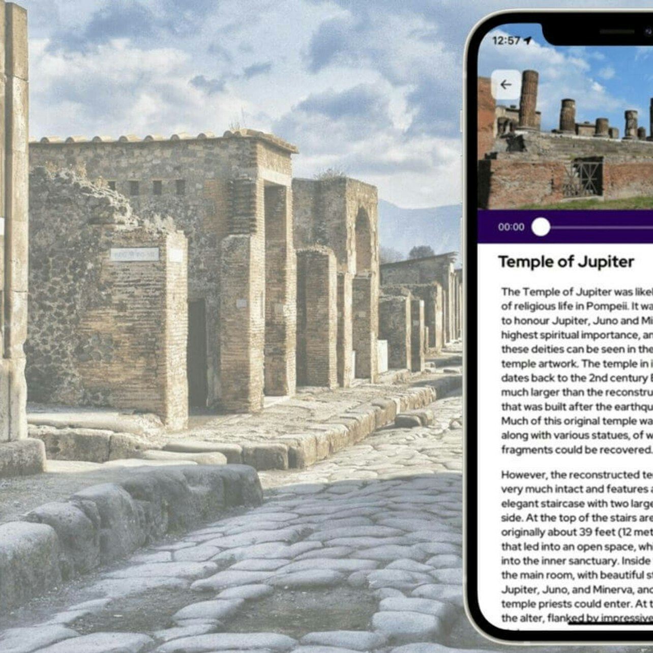 Pompei: tour autoguidato