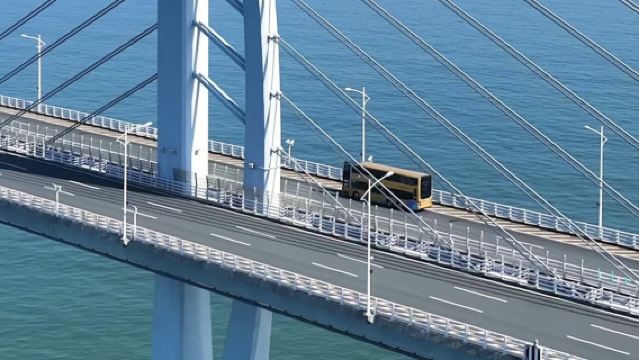 乘車遊覽港珠澳大橋+珠海大劇院+漁女一日遊|包車遊+上門接駁