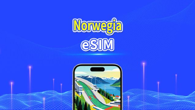 Norway eSIM | 5G/4G | Data berkecepatan tinggi | 24 jam | 1-30 hari | Kode QR