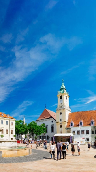 1-day bus and cruise tour to Bratislava from Vienna