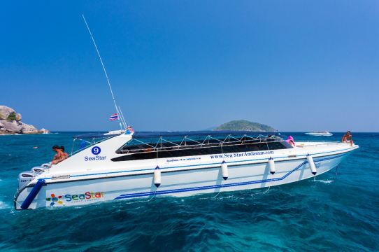 Seastar普吉島攀牙灣+蛋島丨彩虹號雙體船/快艇