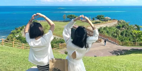 沖繩南部一日遊|中文導遊・知念岬・新原沙灘・沖繩世界・瀨長島