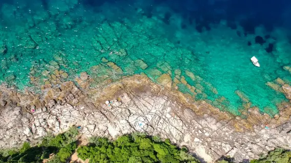 Dubrovnik na Croácia | Jardim Botânico + Ilha de Lokrum + Palácio do Reitor - Passeio de um dia※Itinerário ajustável