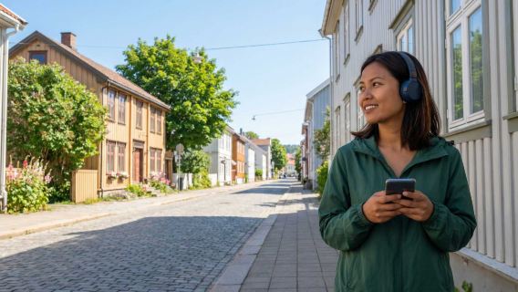 Sandefjord Gemeinde Audio-Tour: Walfänger, Wellness und Wanderwunder