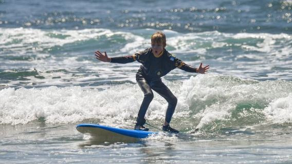 Tenerife: Surfing Lesson for Kids in Las Americas