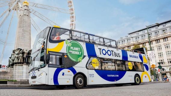 Brussels: Hop-On Hop-Off Bus Tour& Belgian Beer World Museum