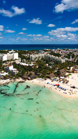 Cancun, Mexico: Catamaran tour to Isla Mujeres [Caribbean sea views & open bar buffet lunch]
