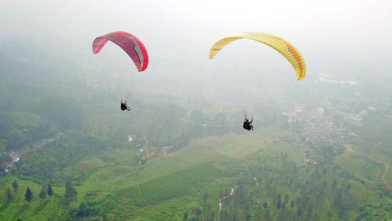 Tur Paralayang Bogor dengan Makan Siang (Mulai dari Jakarta)