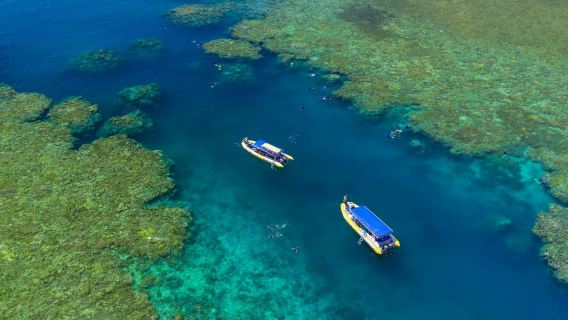 Whitsundays Ocean Rafting & Scenic Flight Combo