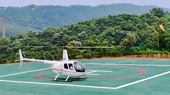 【岳陽水上飛機/直升機飛行體驗】湖南嶽陽直升機觀光飛行/高空俯瞰洞庭湖濕地+岳陽樓