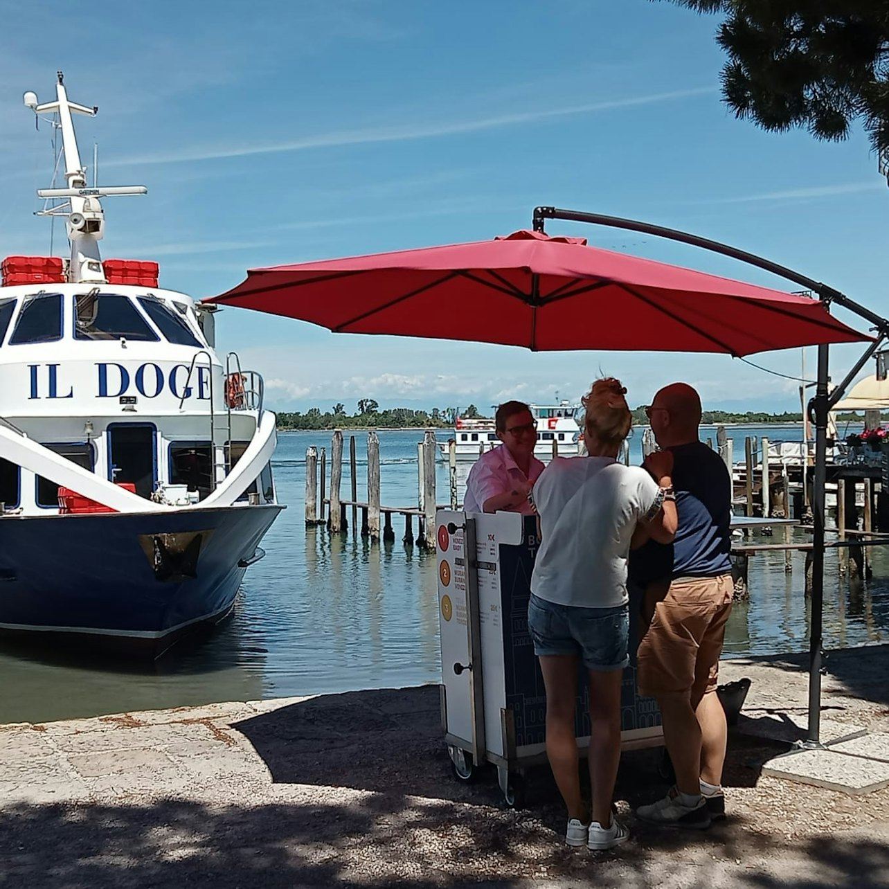 Trasferimento in barca: Punta Sabbioni a Venezia San Marco