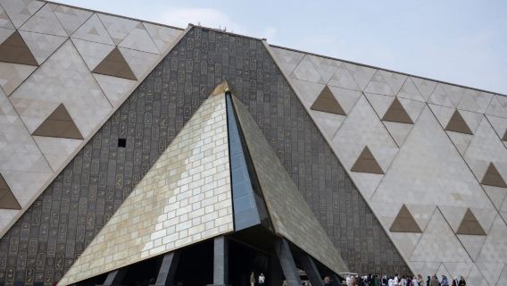 Grand Egyptian Museum: Skip The Line Ticket + Guided Tour + Lunch + Transport