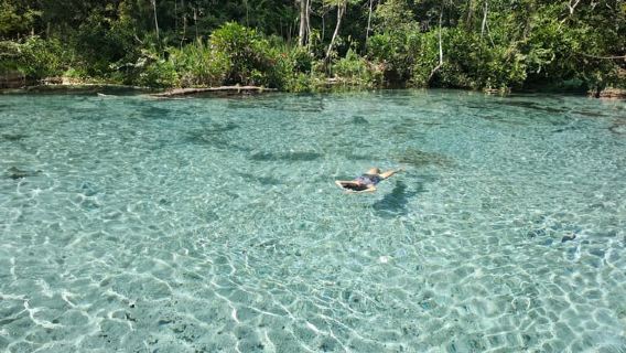 From Khao Lak/Khao Sok: Cheow Lan Lake and Emerald Pool Tour