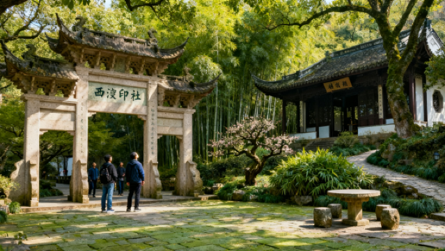 西湖西泠印社資深人工講解服務【可選場次 不限人群】