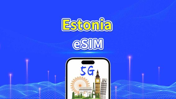 Estonia eSIM | 5G/4G | Daily/Total Data Package | 1-30 days | 24-Hour Billing | QR code