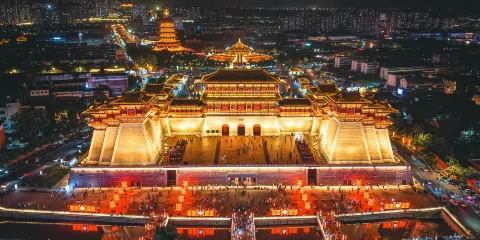 含人工講解·龍門石窟+白馬寺+應天門+名堂天堂+九州池一日遊