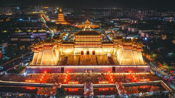 含門票講解·龍門石窟+白馬寺+應天門+名堂天堂+九州池一日遊