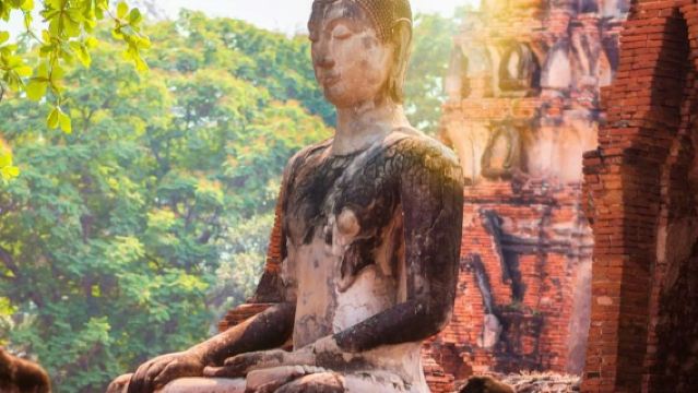 วัดโบราณอยุธยา: ทริปเที่ยวชมพร้อมไกด์จากกรุงเทพฯ + ล่องเรือ + อาหารกลางวัน