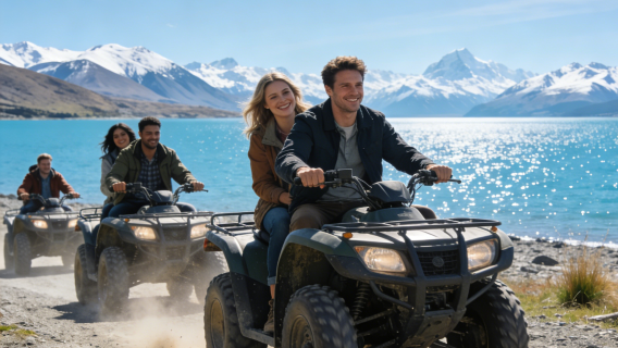1.5hr ATV Adventure at Lake Tekapo
