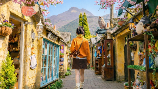 ทัวร์ 1 วันชมซากุระที่คิวชู ยูฟุอิน + วัดโจอิริน + ยูฟุอิน + ทะเลสาบคินริน + บ่อน้ำร้อนนรกเบ็ปปุ