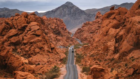 美國拉斯維加斯-火焰穀州立公園-紅岩峽谷【中文｜市區接送】