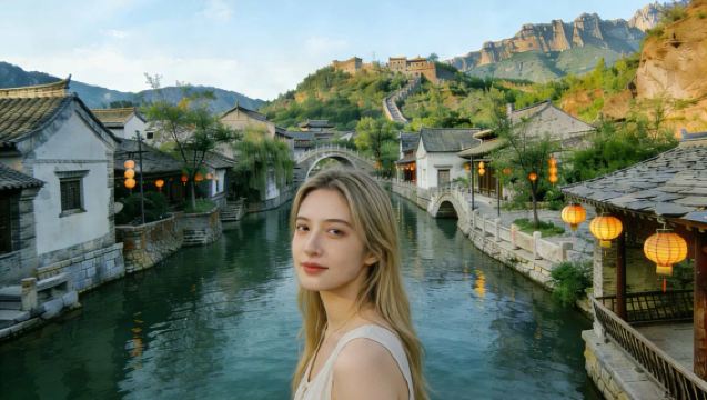 ทัวร์ 1 วัน เมืองโบราณกูเป่ย + กำแพงเมืองจีน ด่านซือหม่าไถ [บริการหลายภาษา, เลือกอาหารกลางวันได้, เลือกทัวร์ส่วนตัวได้