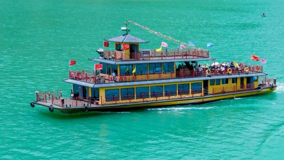 [Pelayaran 2 Jam Sungai Wu dari Gongtan ke Wanzu] Lawatan Sehari ke Kota Jiuli + Bandar Lama Gongtan + Galeri Sungai Wu