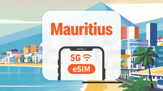 Mauritius 5G eSIM | All AI & TikTok | 1–30 Days | QR Code