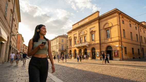 Cesena: Tour con audioguía de palacios, fortalezas y ecos atemporales