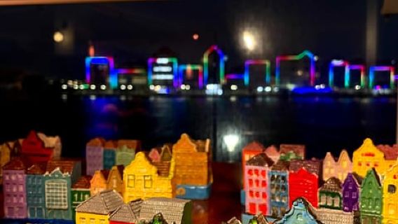 Curaçao: Sunset Paint Experience Overlooking Skyline
